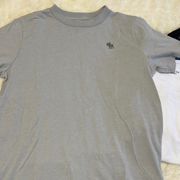 Abercrombie & Fitch Men's Short Sleeve Tee Set - White, Blue, Gray, Black - Picture 9 of 9